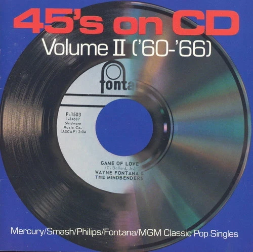 CD Compilation "45's On CD Volume II ('60-'66)"
